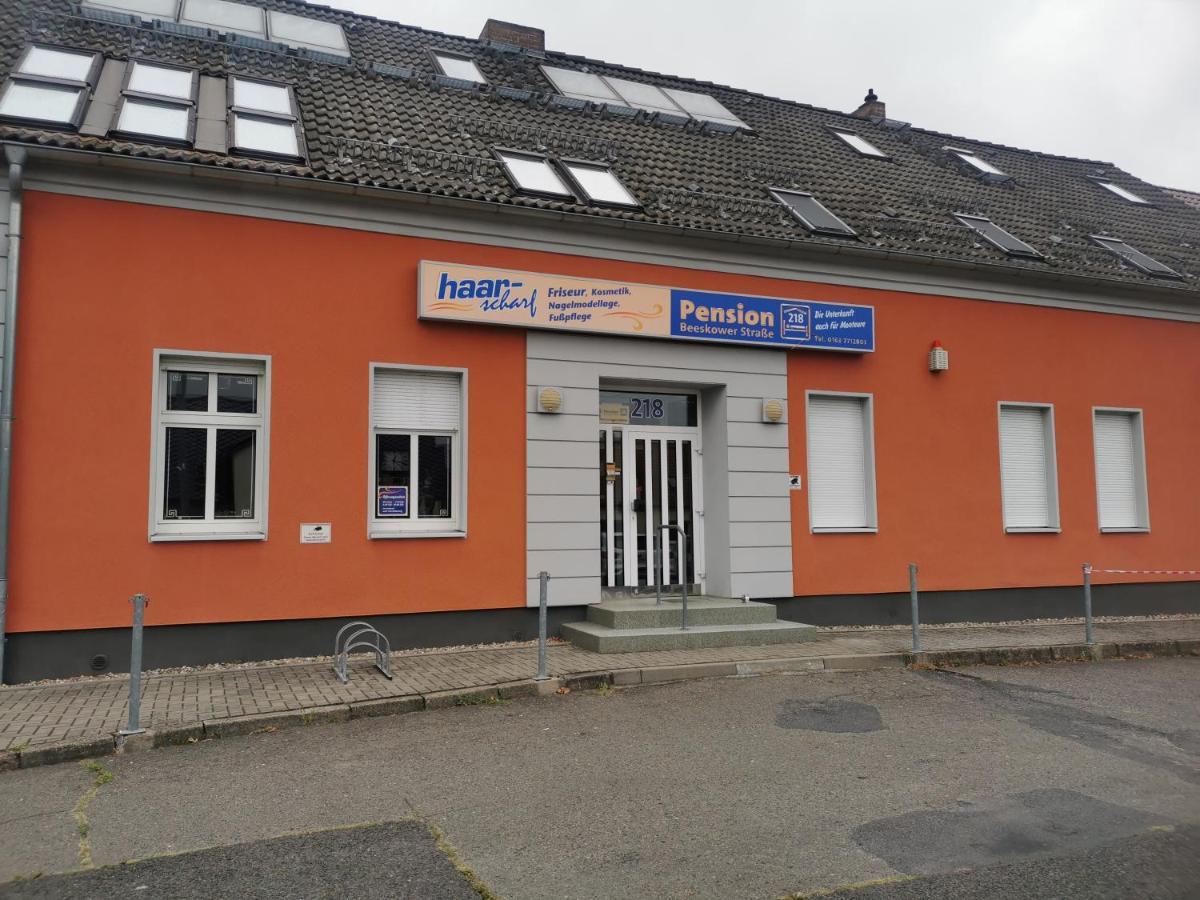 Zimmervermietung Schönfließer Stuben auch für Monteure Eisenhüttenstadt Exterior foto